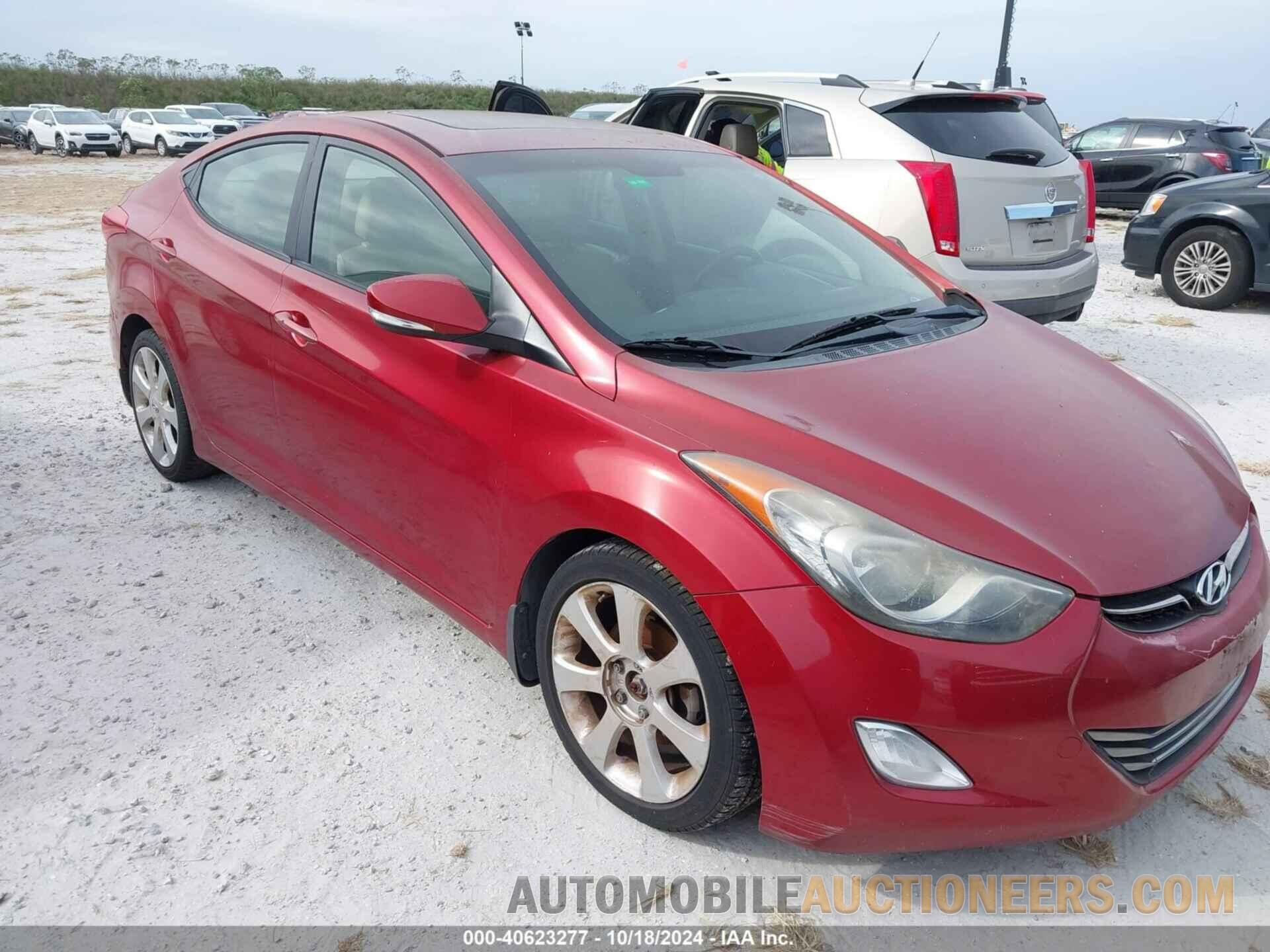 5NPDH4AE4DH191507 HYUNDAI ELANTRA 2013