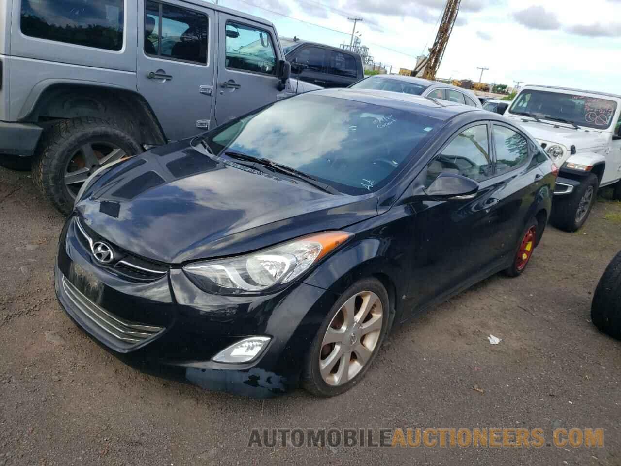 5NPDH4AE4DH192530 HYUNDAI ELANTRA 2013