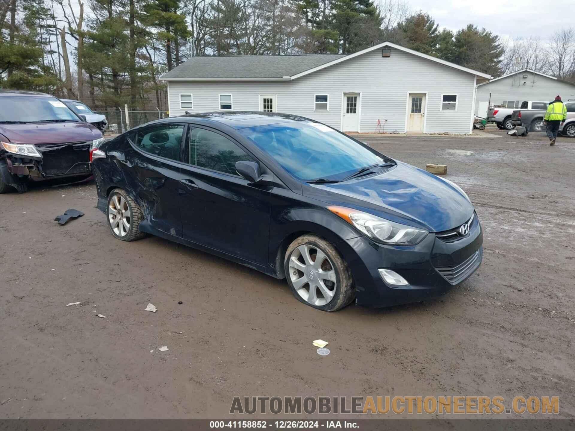 5NPDH4AE4DH219046 HYUNDAI ELANTRA 2013