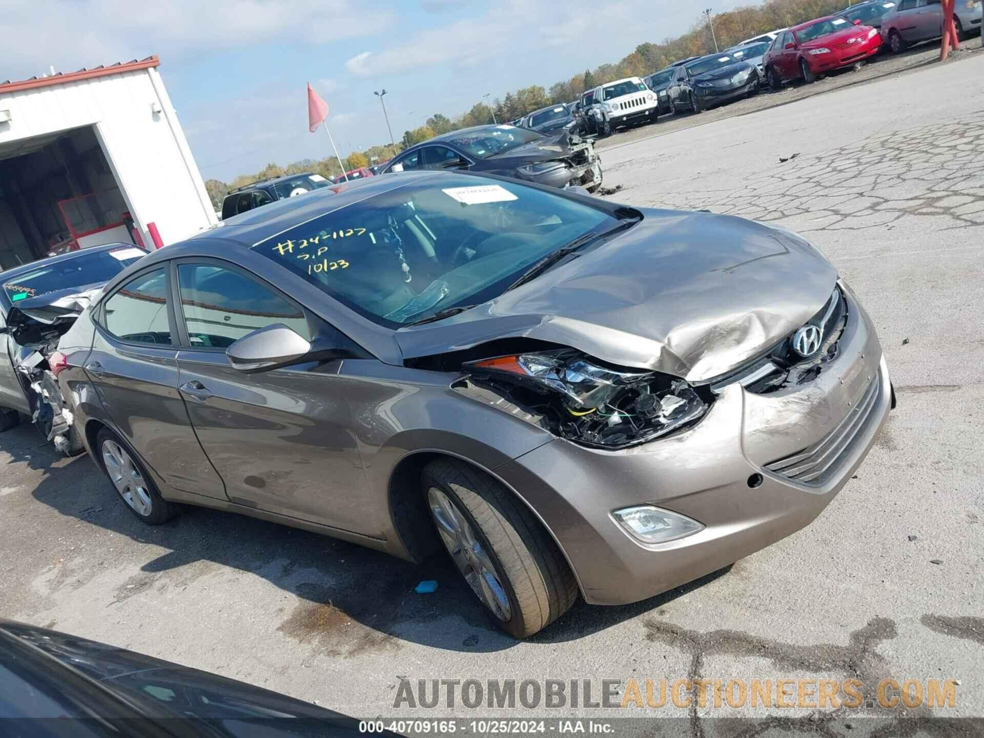 5NPDH4AE4DH273771 HYUNDAI ELANTRA 2013