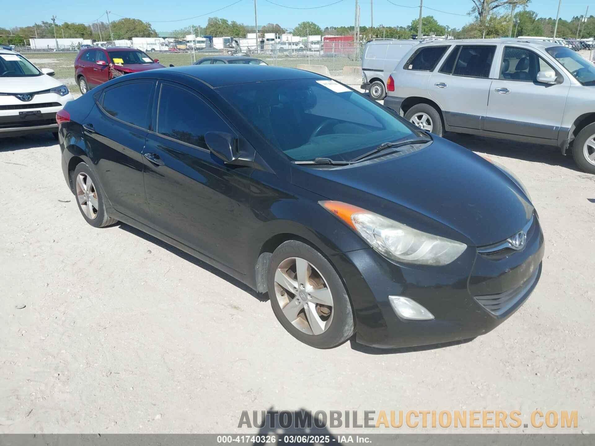 5NPDH4AE4DH302010 HYUNDAI ELANTRA 2013