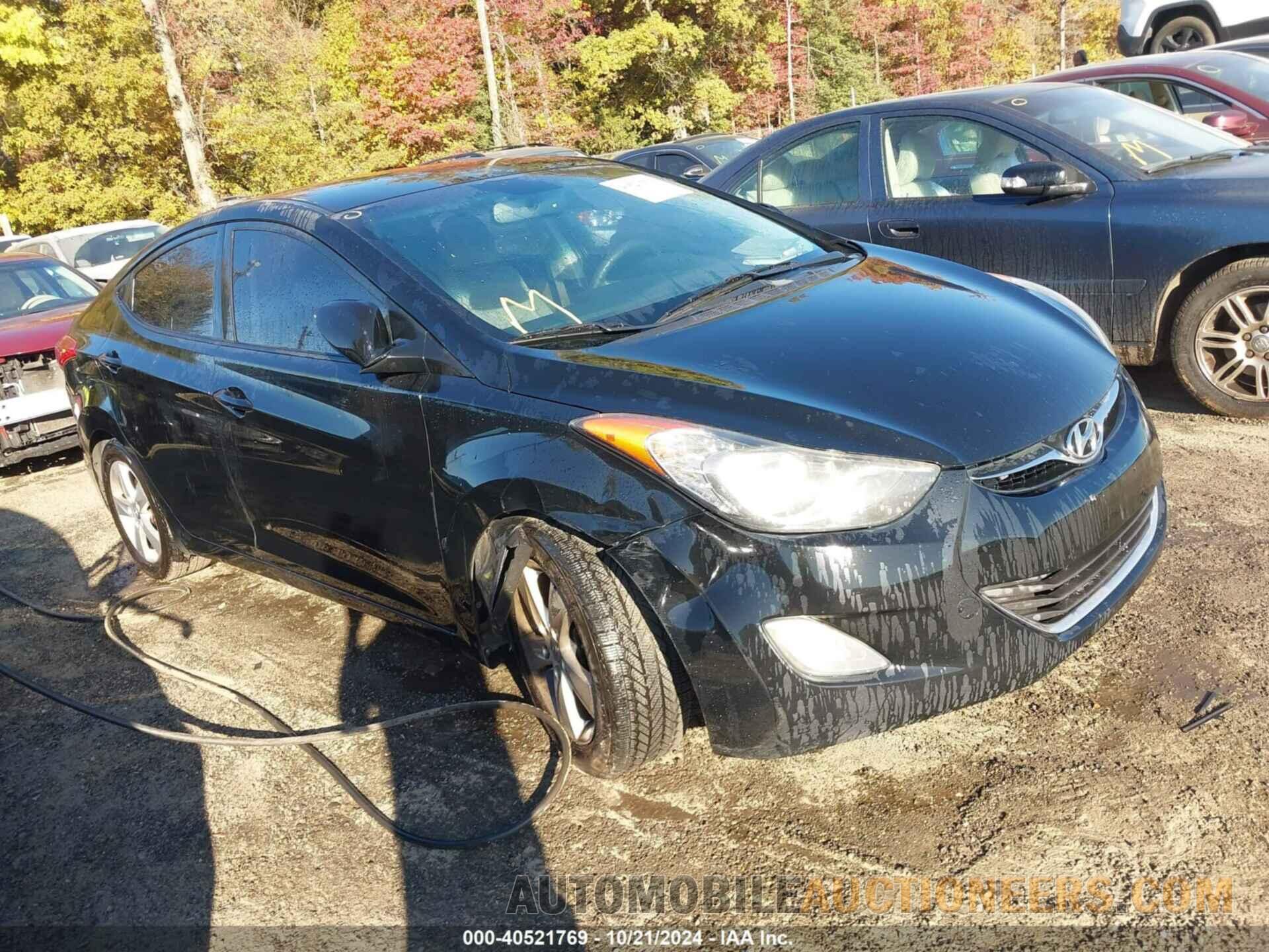 5NPDH4AE4DH312018 HYUNDAI ELANTRA 2013