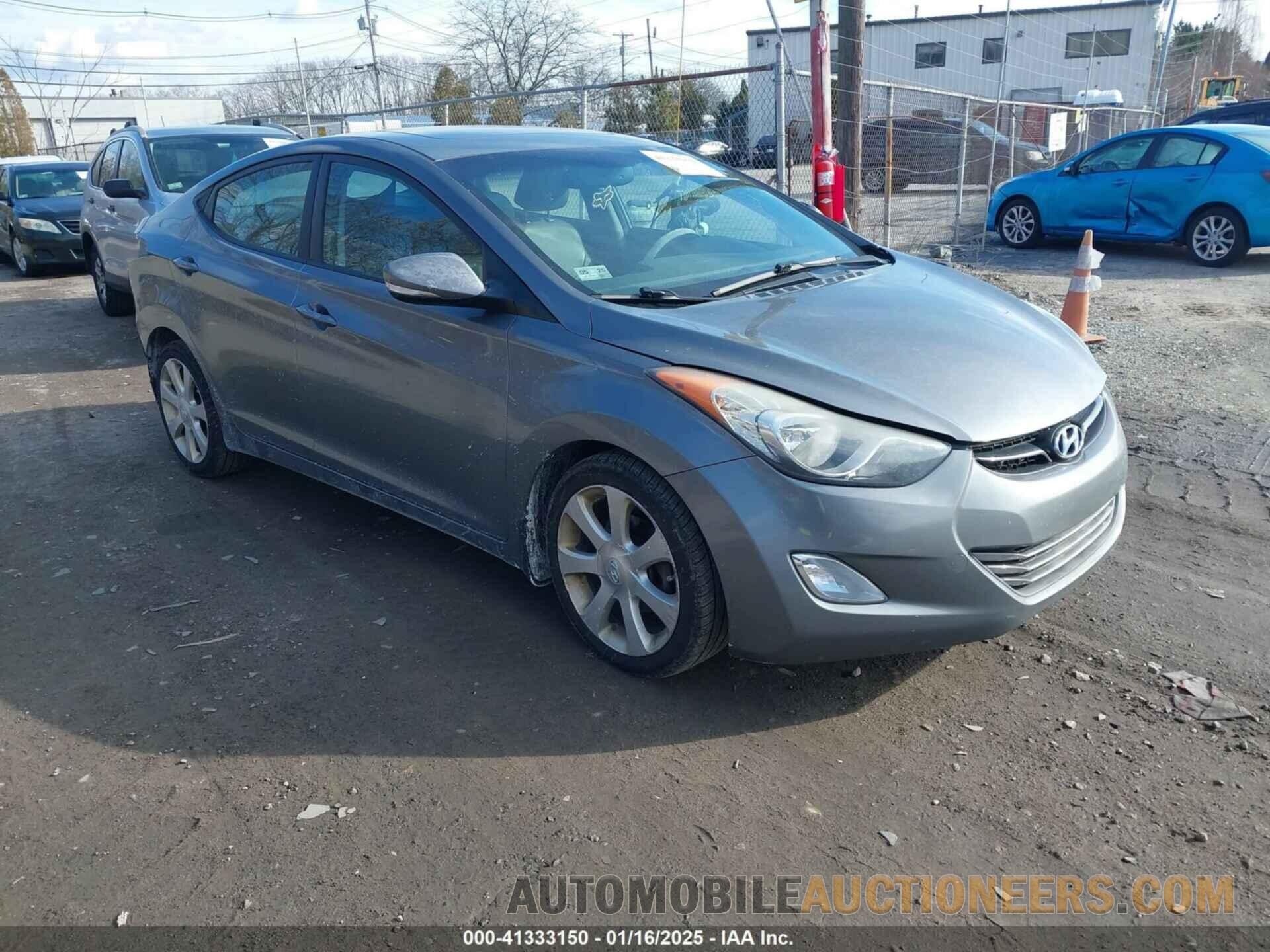 5NPDH4AE4DH345004 HYUNDAI ELANTRA 2013