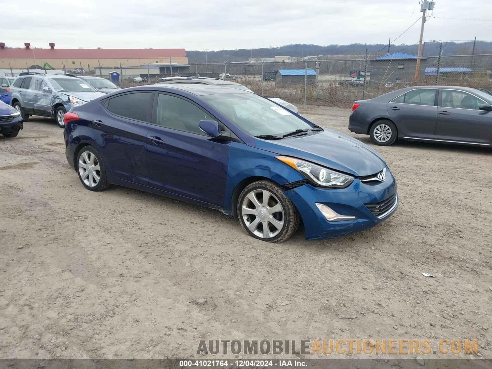 5NPDH4AE4DH374034 HYUNDAI ELANTRA 2013