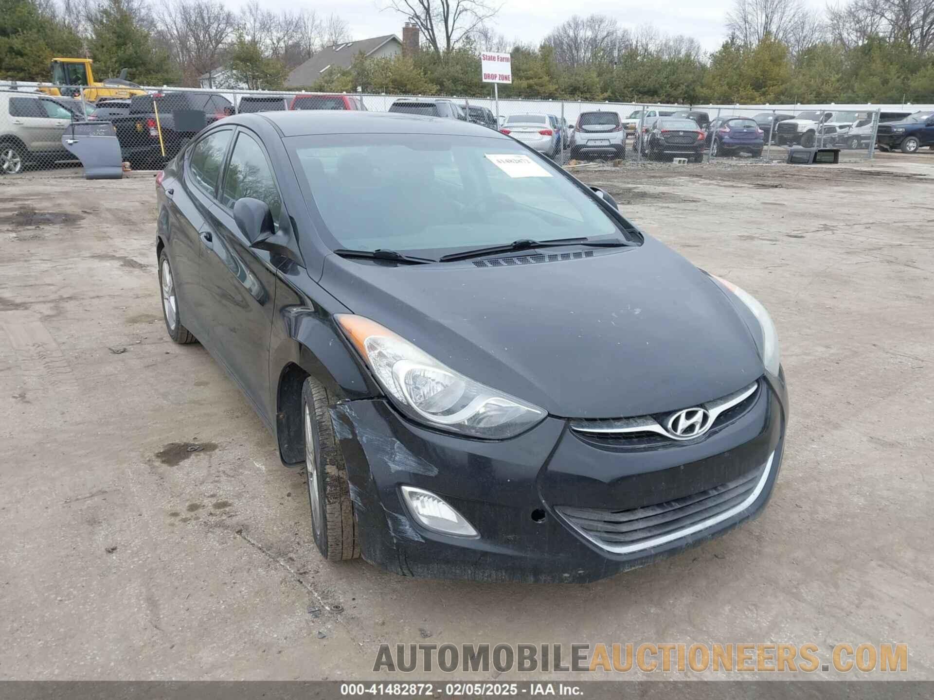 5NPDH4AE4DH407338 HYUNDAI ELANTRA 2013