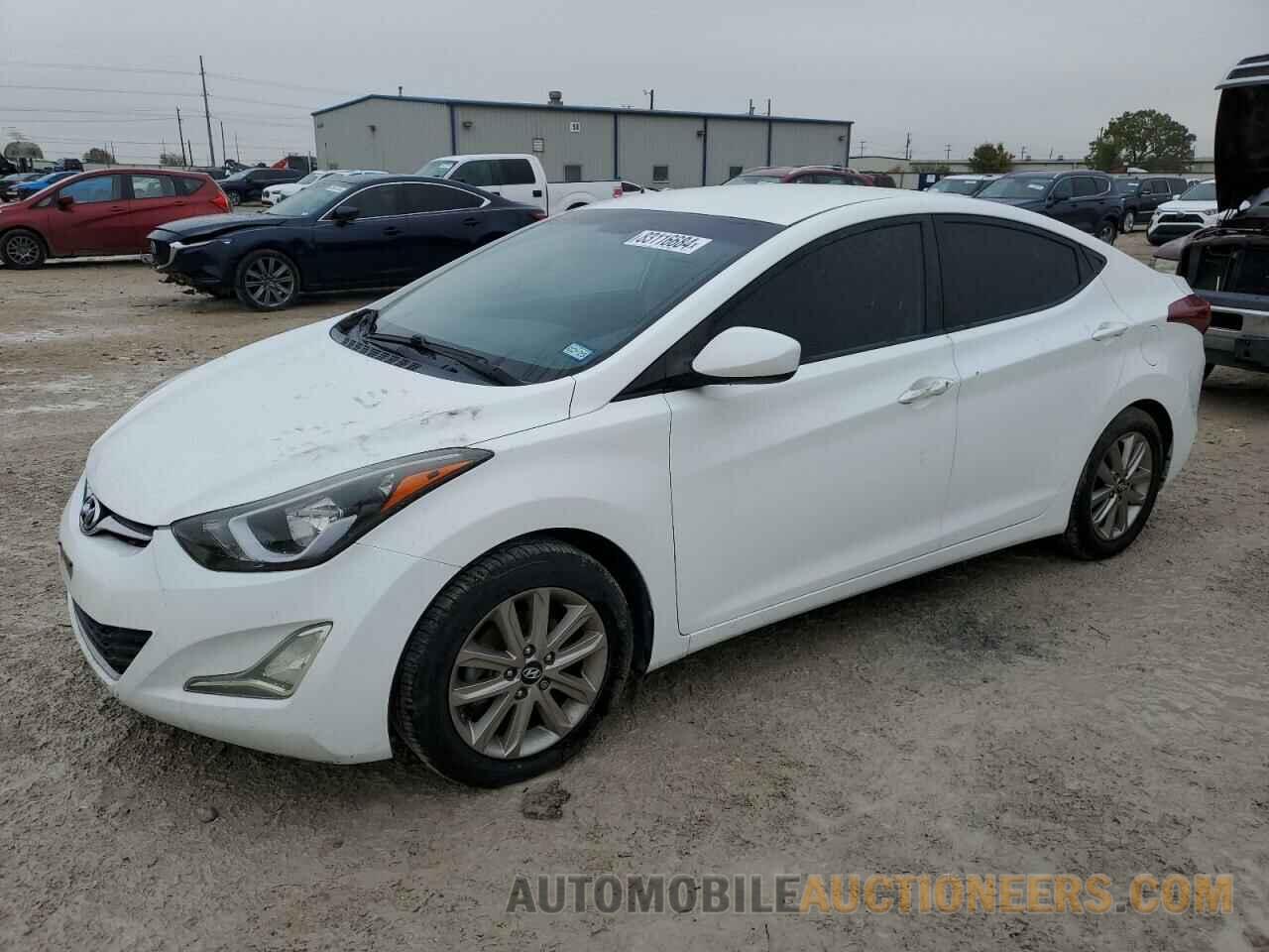 5NPDH4AE4EH471932 HYUNDAI ELANTRA 2014