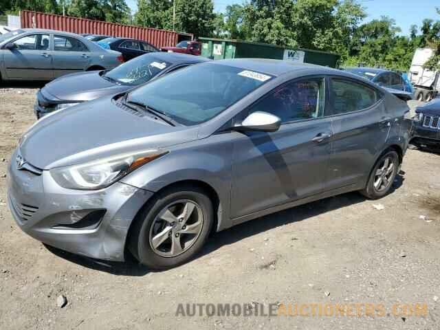 5NPDH4AE4EH498502 HYUNDAI ELANTRA 2014