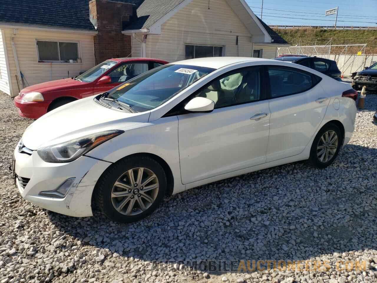 5NPDH4AE4EH502466 HYUNDAI ELANTRA 2014