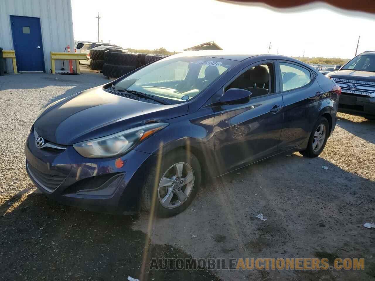 5NPDH4AE4EH528601 HYUNDAI ELANTRA 2014