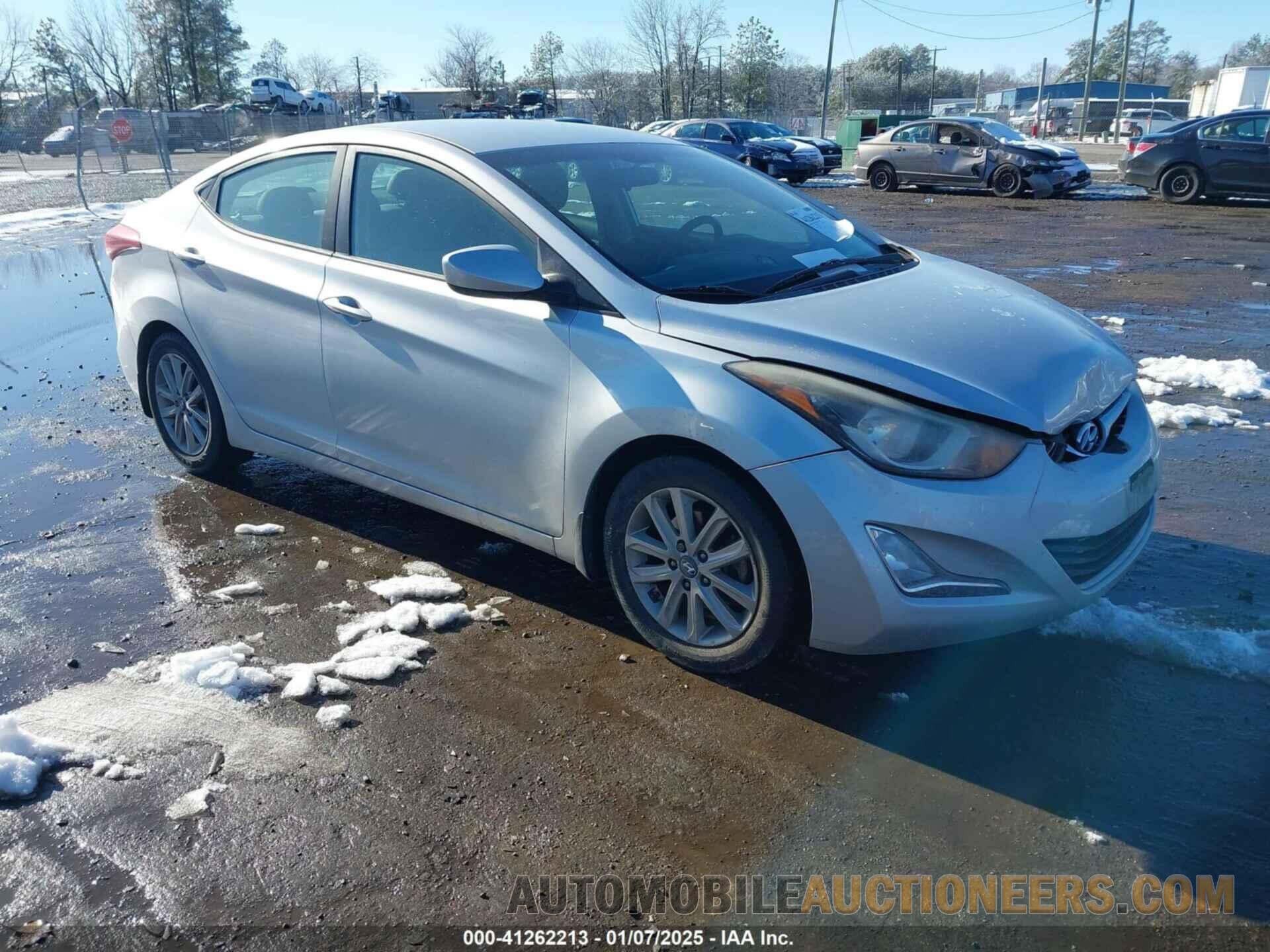 5NPDH4AE4FH548753 HYUNDAI ELANTRA 2015