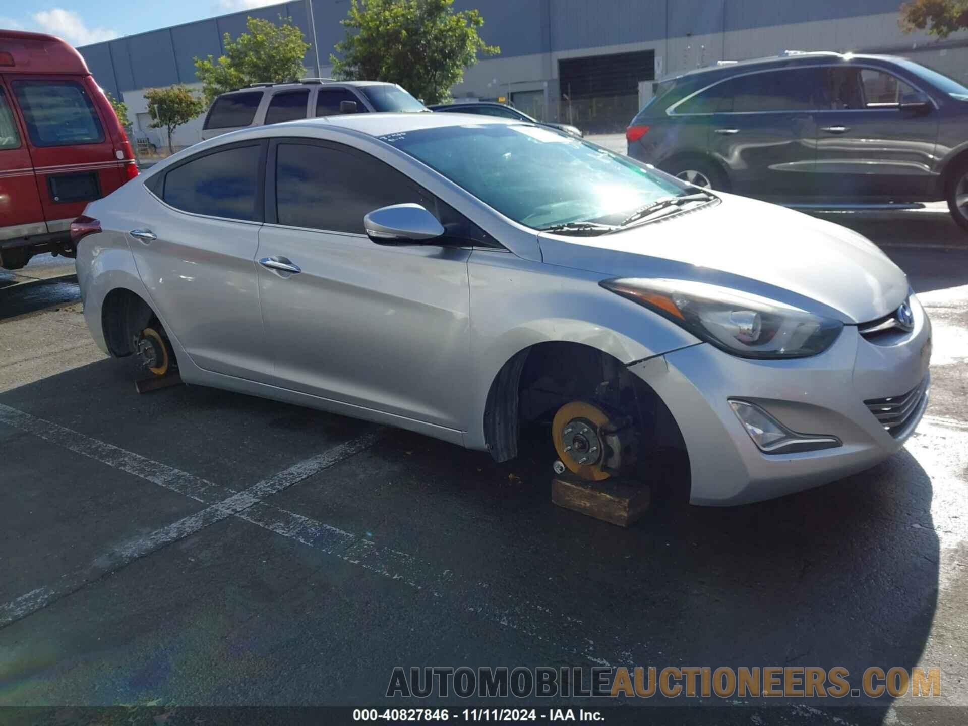 5NPDH4AE4FH572132 HYUNDAI ELANTRA 2015