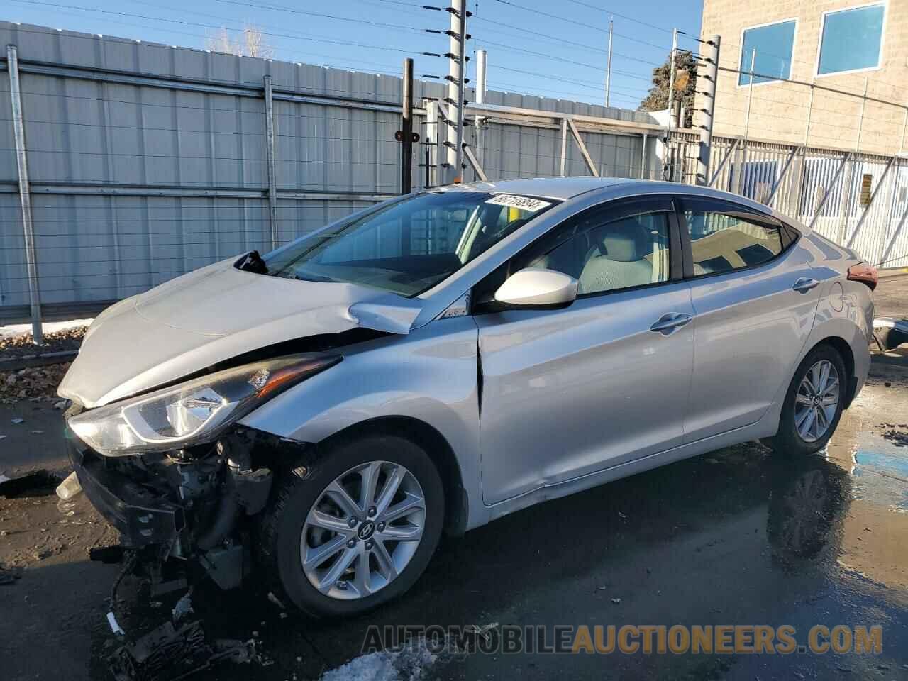 5NPDH4AE4FH572485 HYUNDAI ELANTRA 2015