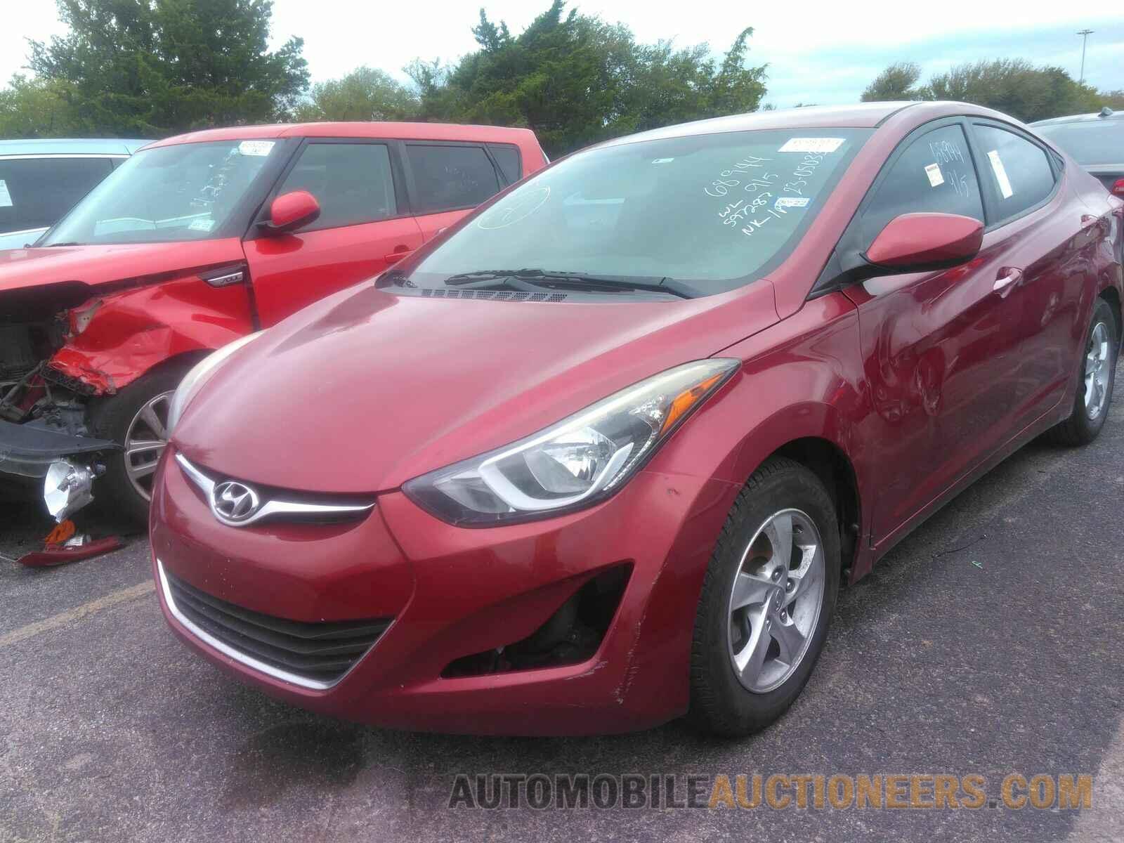 5NPDH4AE4FH597287 Hyundai Elantra 2015