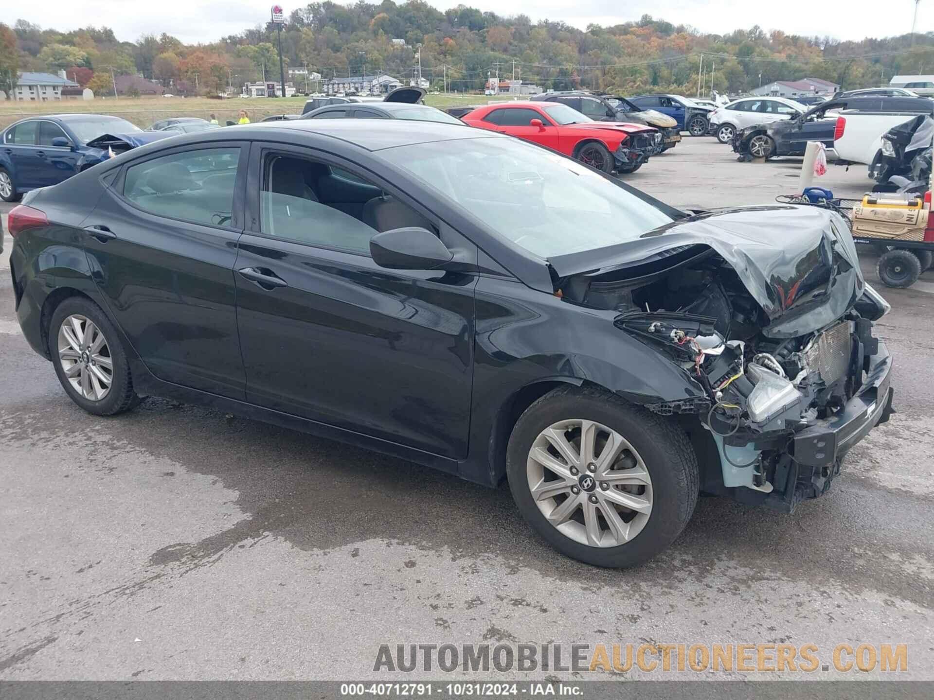 5NPDH4AE4FH606408 HYUNDAI ELANTRA 2015