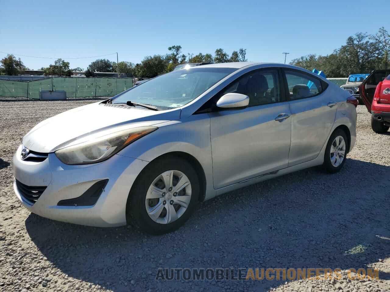 5NPDH4AE4GH690506 HYUNDAI ELANTRA 2016