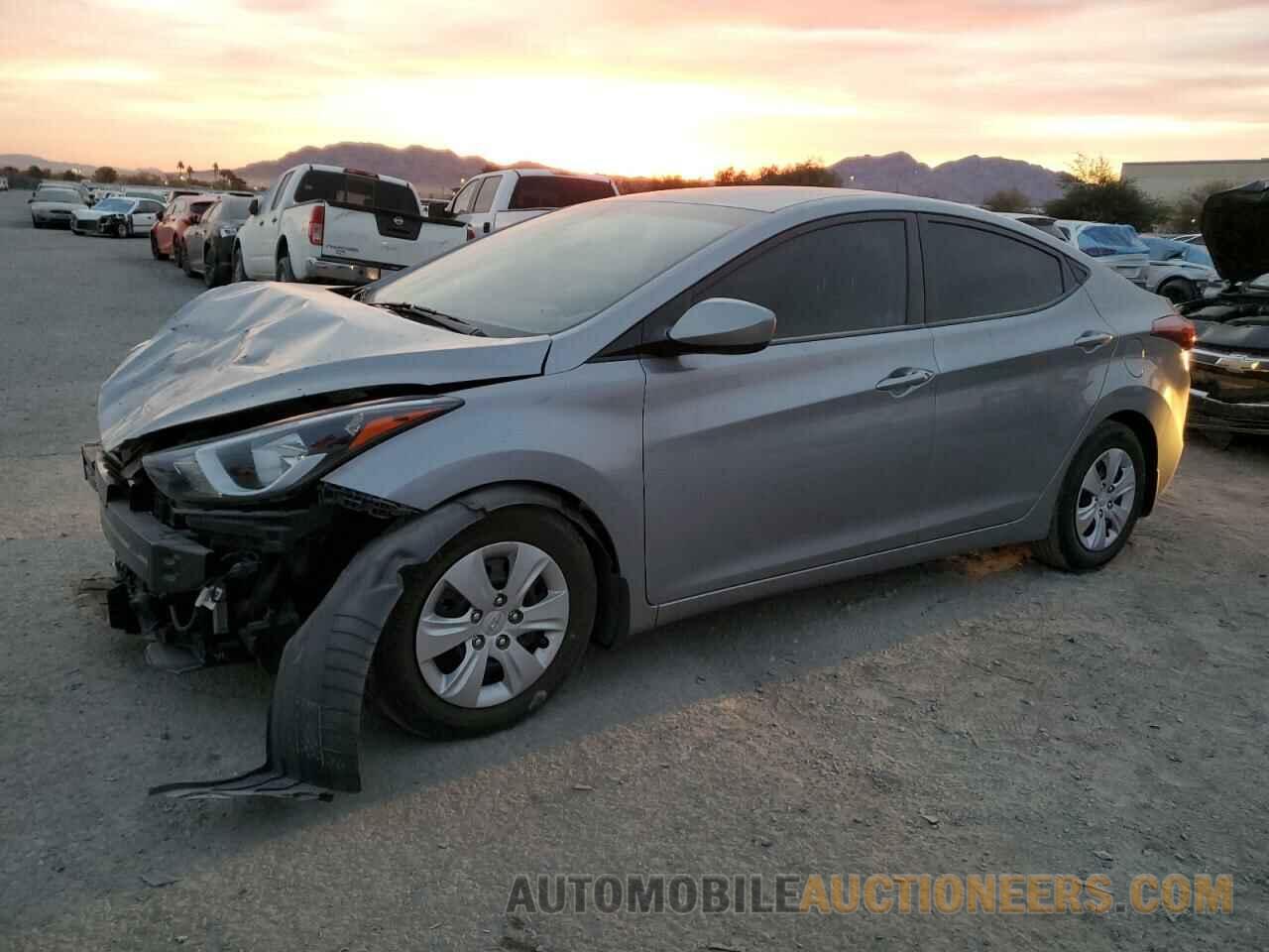 5NPDH4AE4GH694331 HYUNDAI ELANTRA 2016