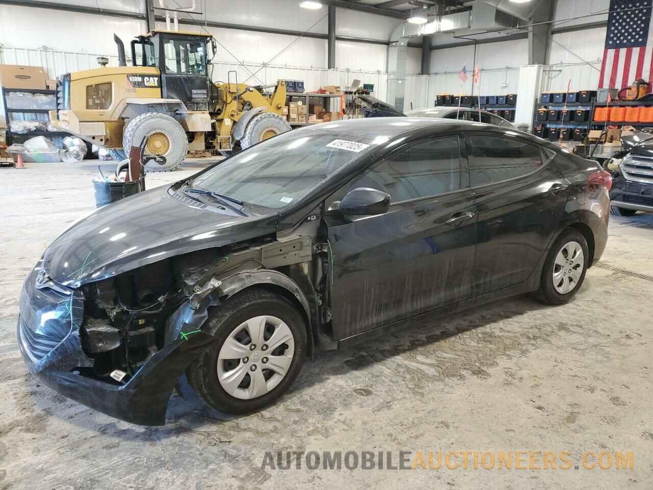 5NPDH4AE4GH713489 HYUNDAI ELANTRA 2016