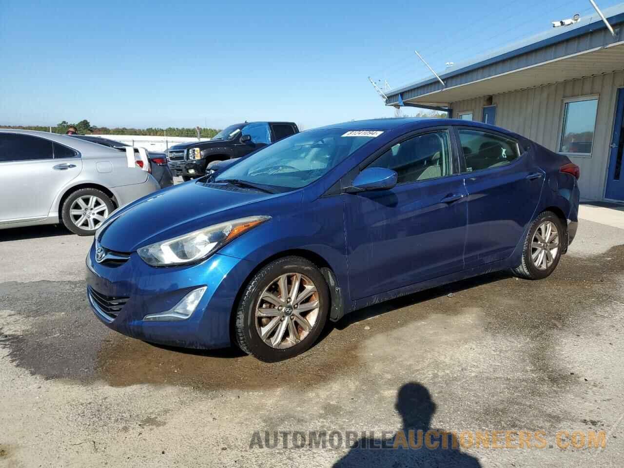 5NPDH4AE4GH724962 HYUNDAI ELANTRA 2016