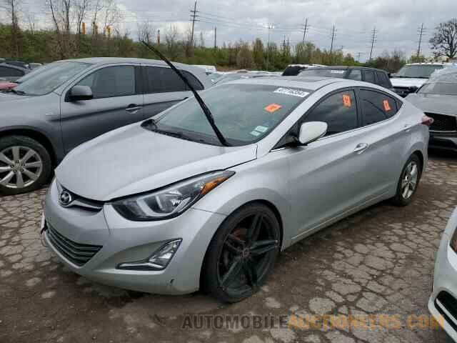 5NPDH4AE4GH735332 HYUNDAI ELANTRA 2016