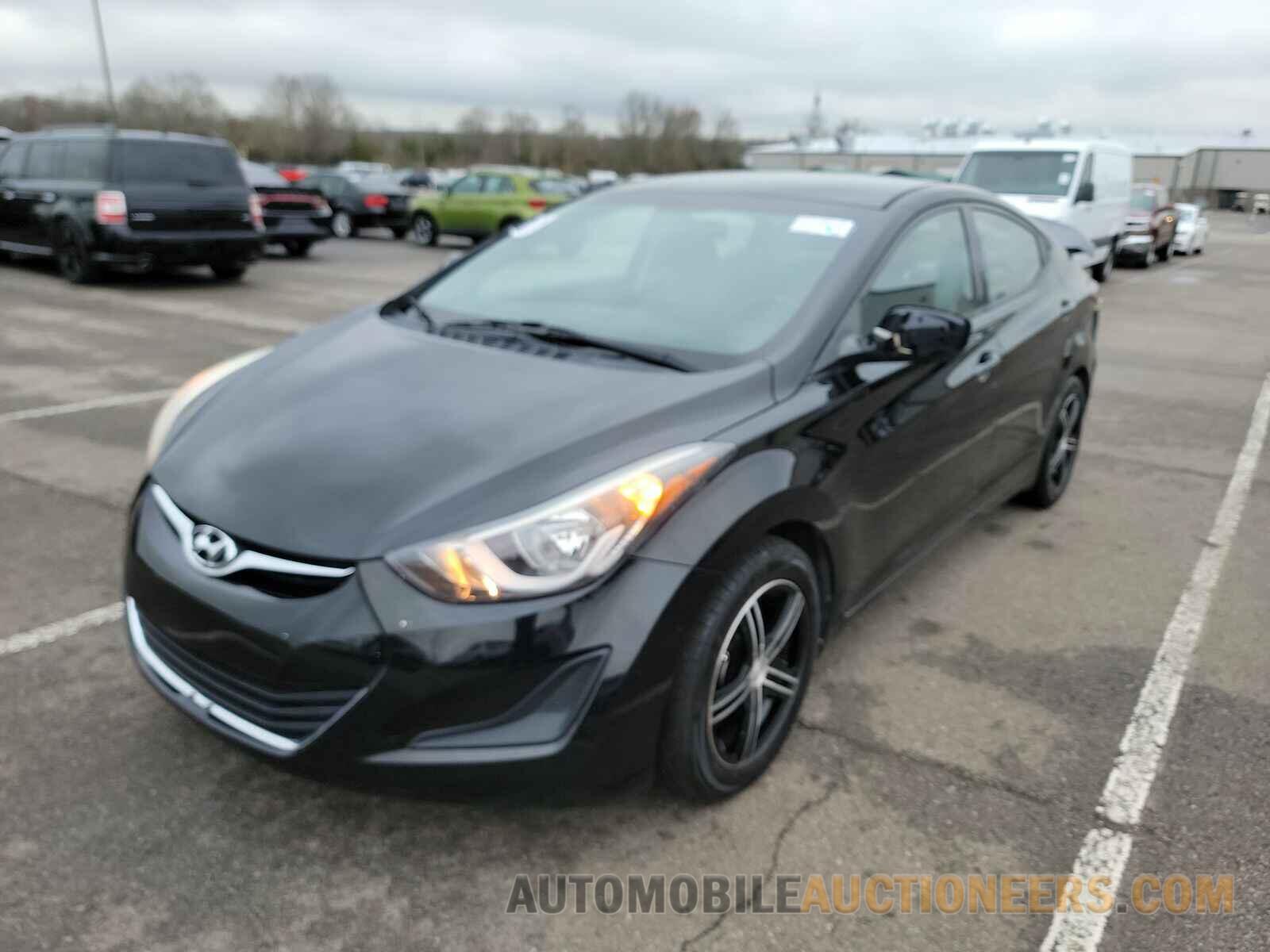 5NPDH4AE4GH748680 Hyundai Elantra 2016