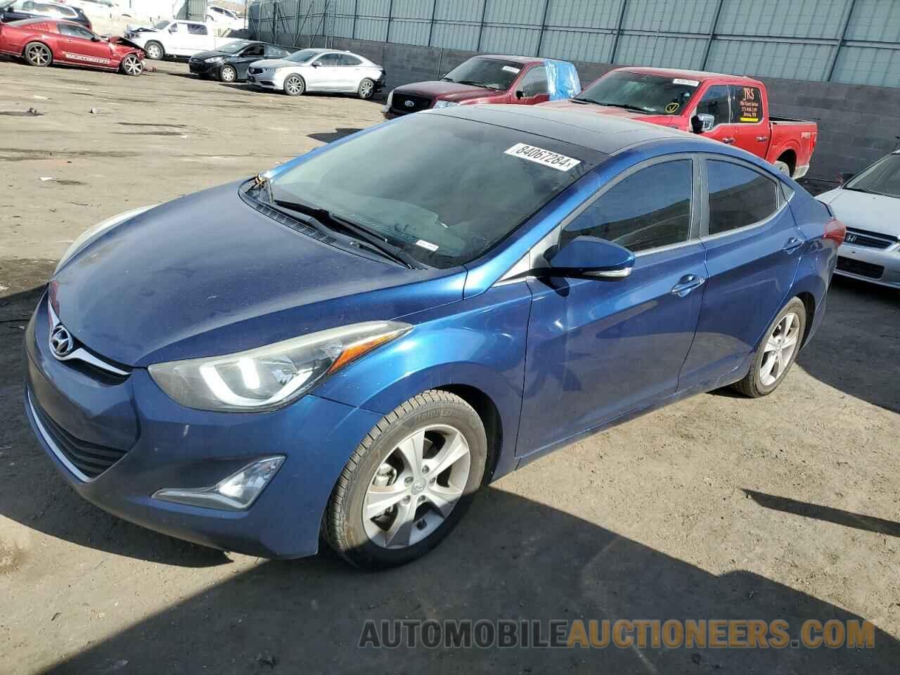 5NPDH4AE4GH768685 HYUNDAI ELANTRA 2016