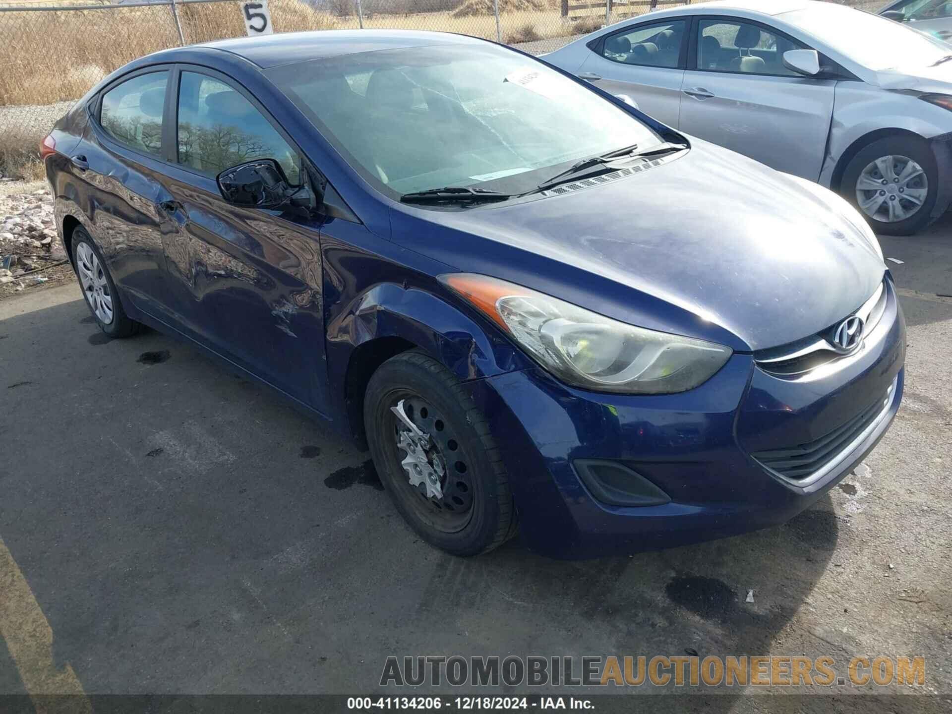 5NPDH4AE5CH064232 HYUNDAI ELANTRA 2012