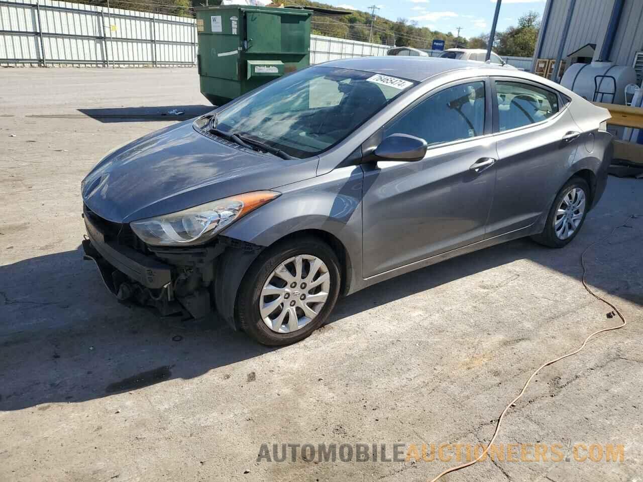 5NPDH4AE5CH076834 HYUNDAI ELANTRA 2012