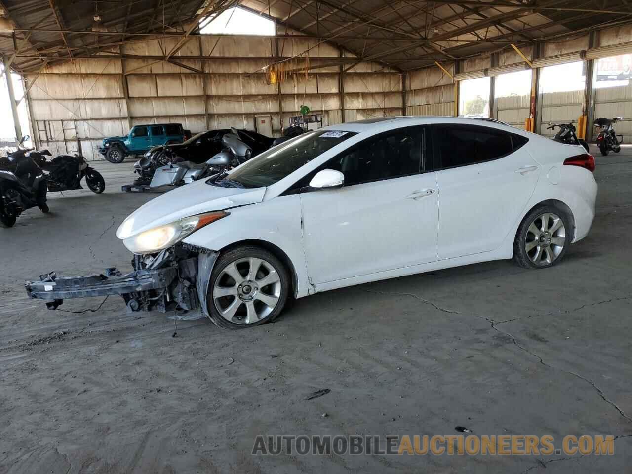 5NPDH4AE5CH100243 HYUNDAI ELANTRA 2012