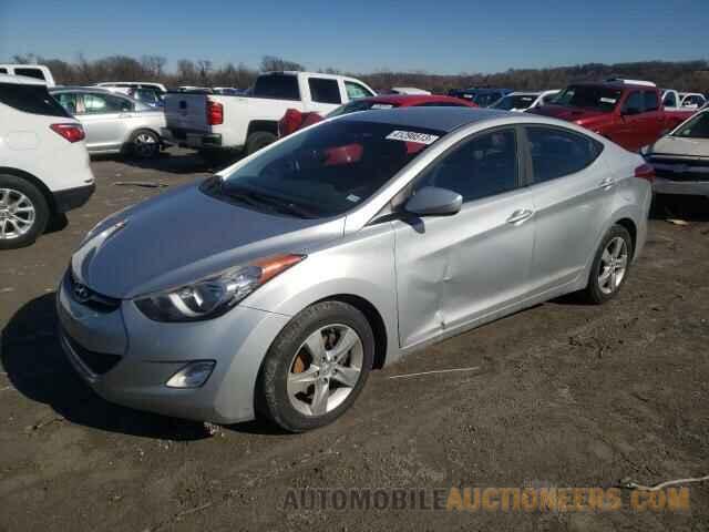 5NPDH4AE5CH100744 HYUNDAI ELANTRA 2012