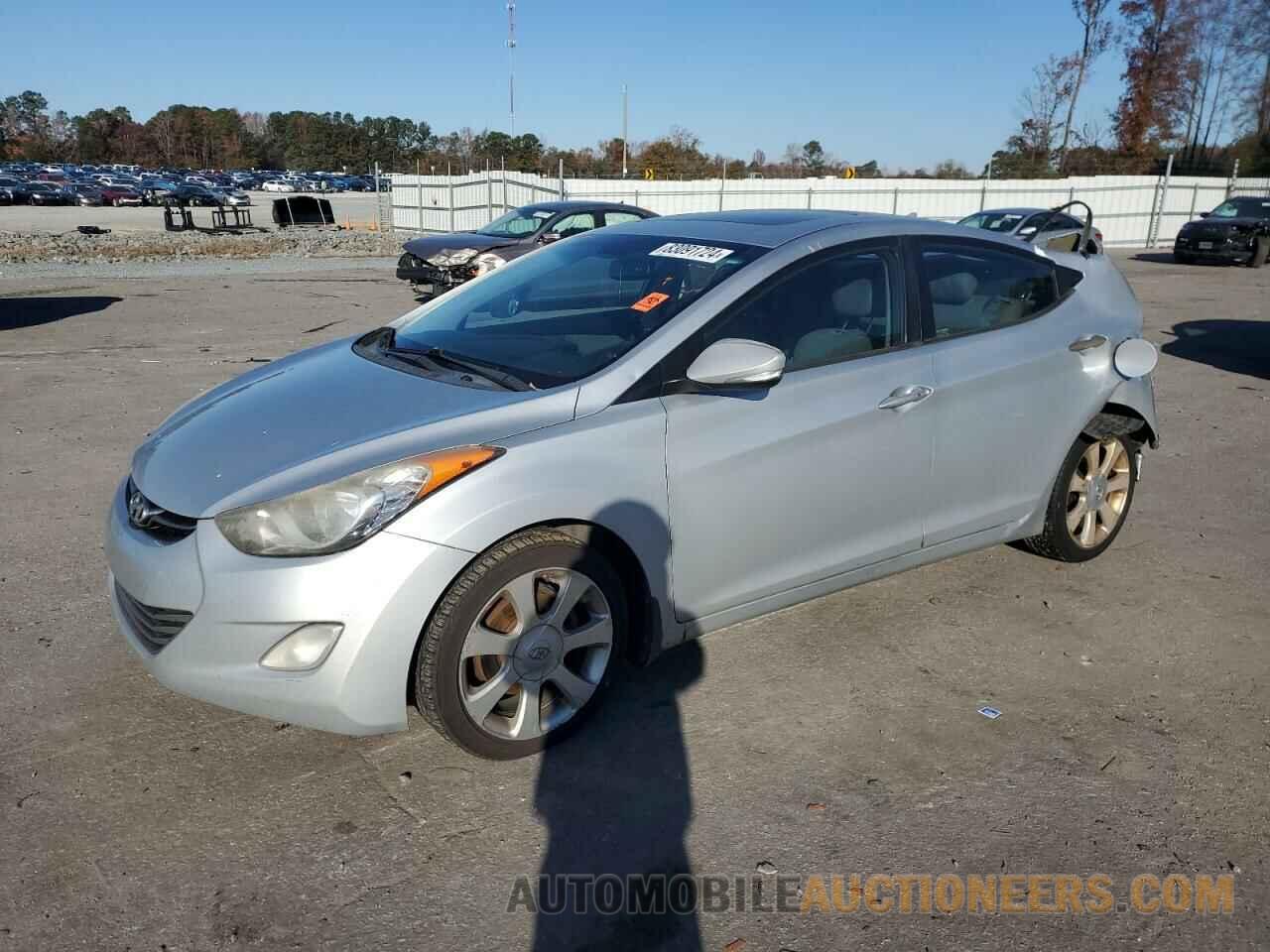 5NPDH4AE5CH132240 HYUNDAI ELANTRA 2012