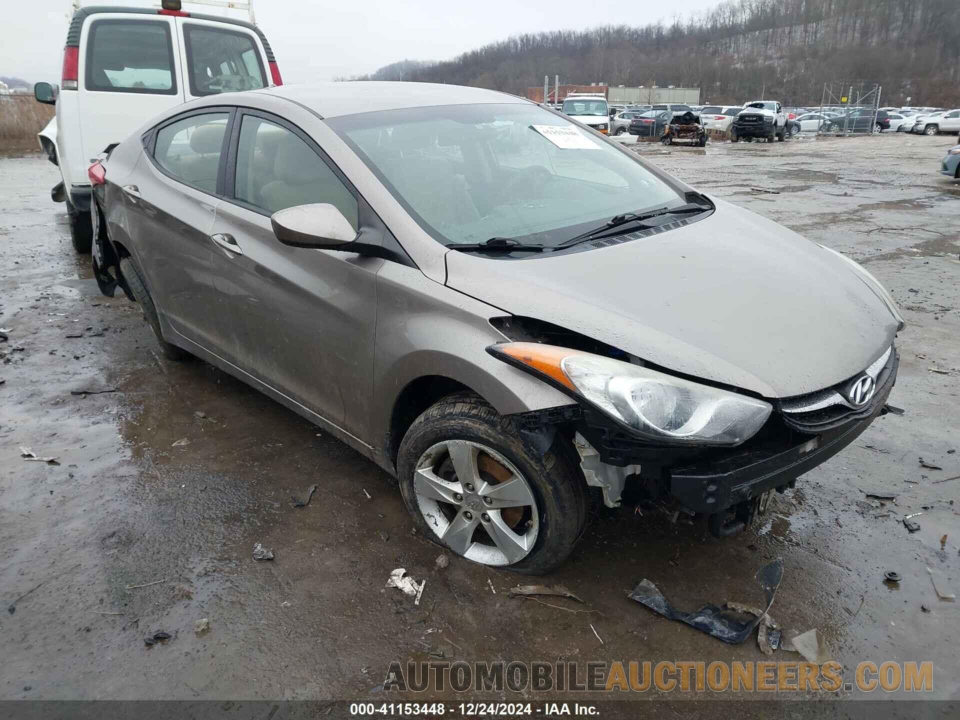 5NPDH4AE5CH139365 HYUNDAI ELANTRA 2012