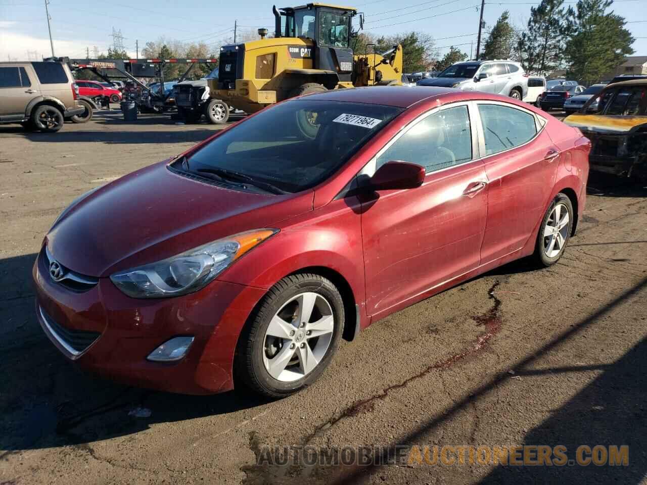 5NPDH4AE5DH391893 HYUNDAI ELANTRA 2013