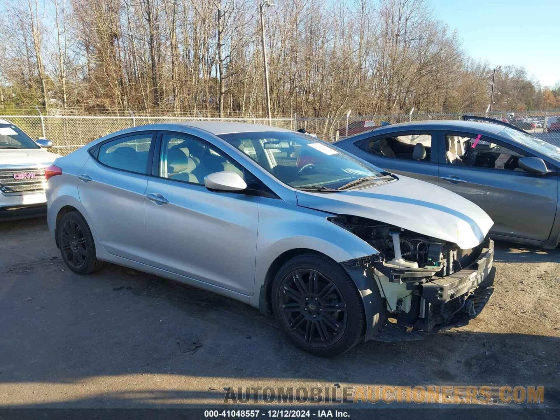 5NPDH4AE5DH401337 HYUNDAI ELANTRA 2013