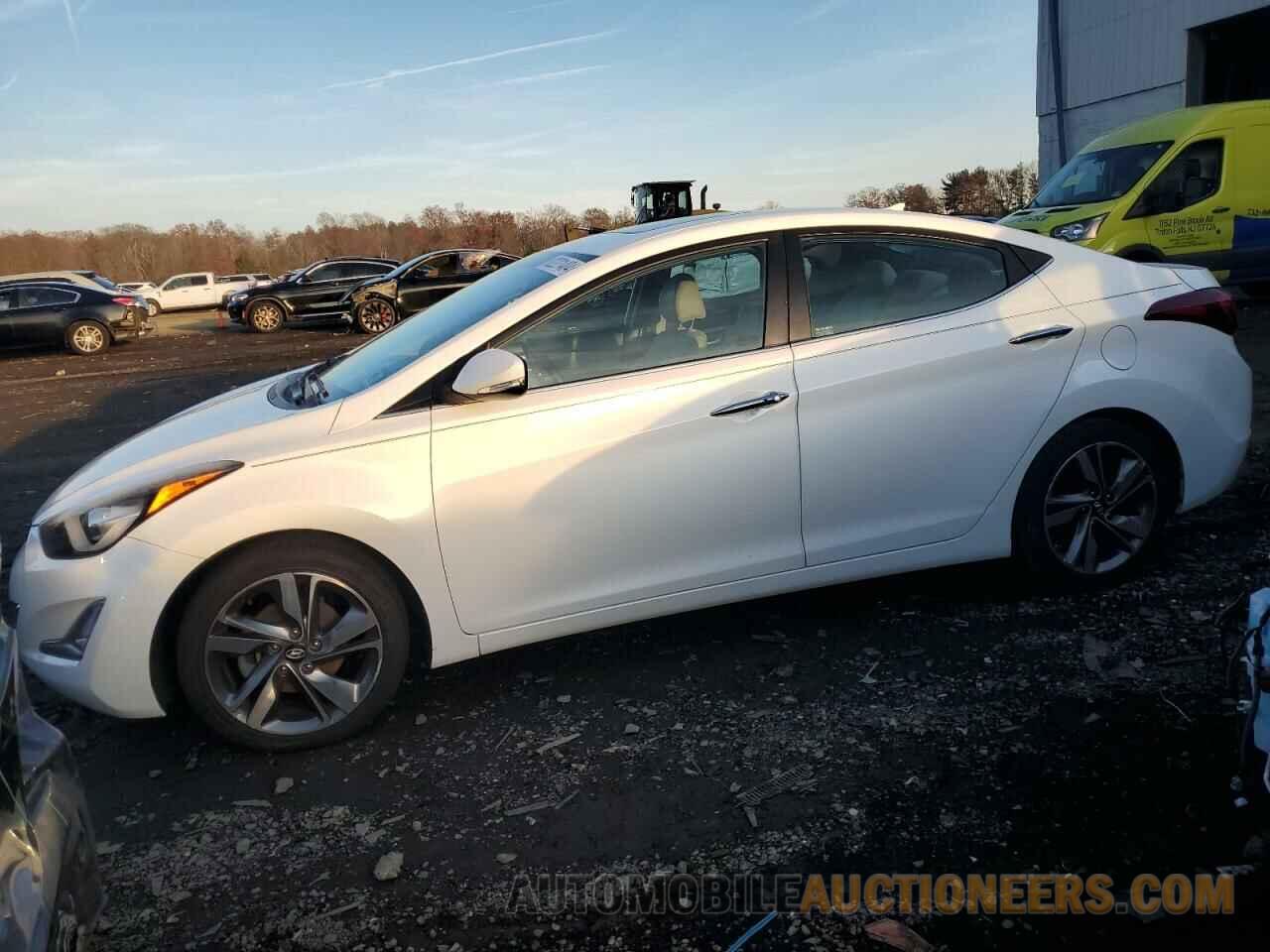 5NPDH4AE5EH503240 HYUNDAI ELANTRA 2014