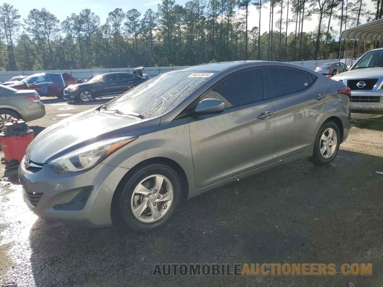 5NPDH4AE5EH505554 HYUNDAI ELANTRA 2014