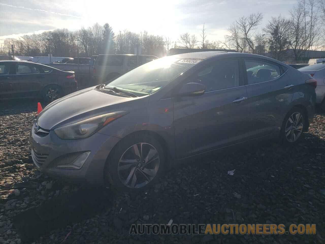 5NPDH4AE5EH512360 HYUNDAI ELANTRA 2014