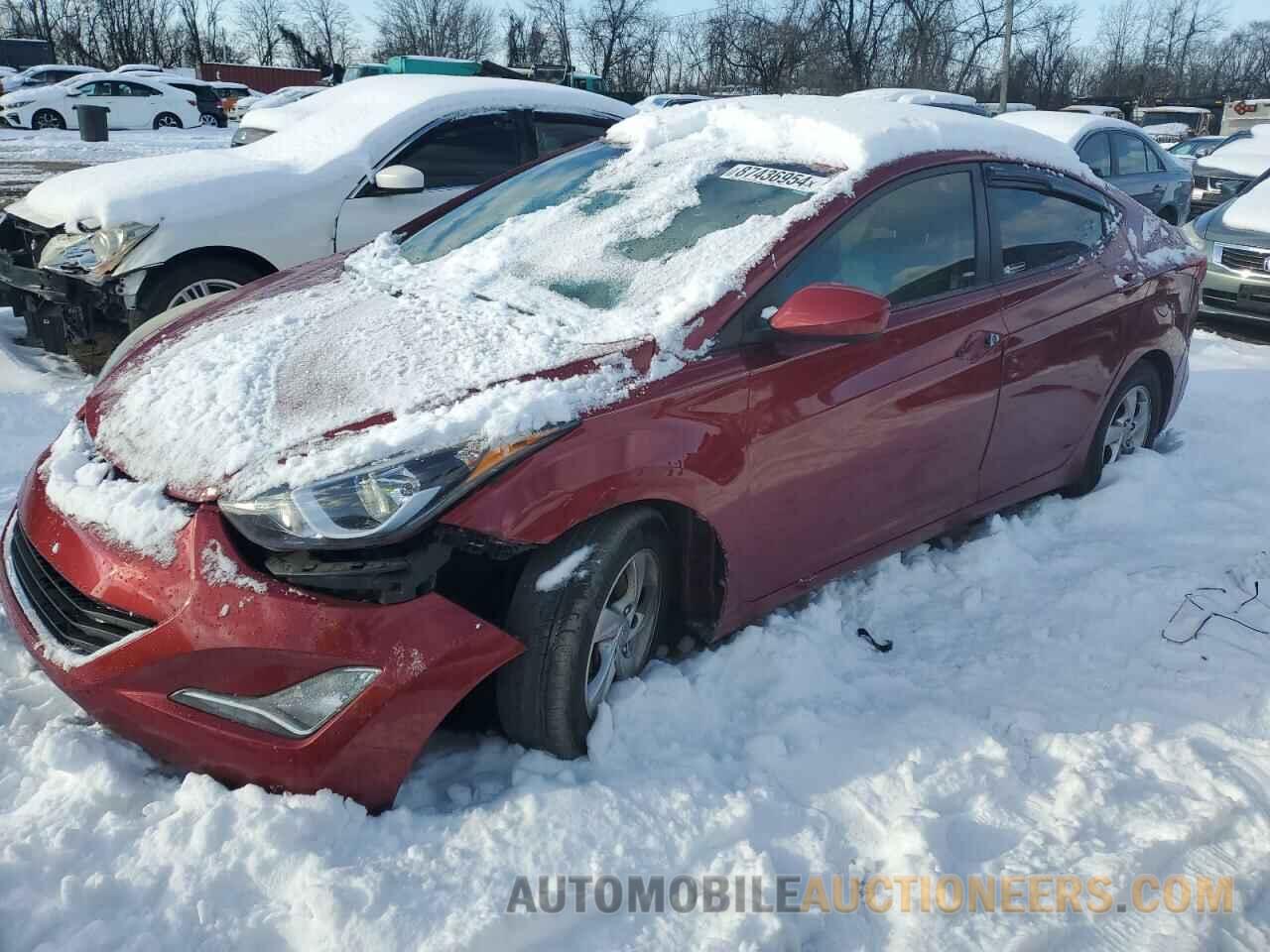 5NPDH4AE5FH550334 HYUNDAI ELANTRA 2015