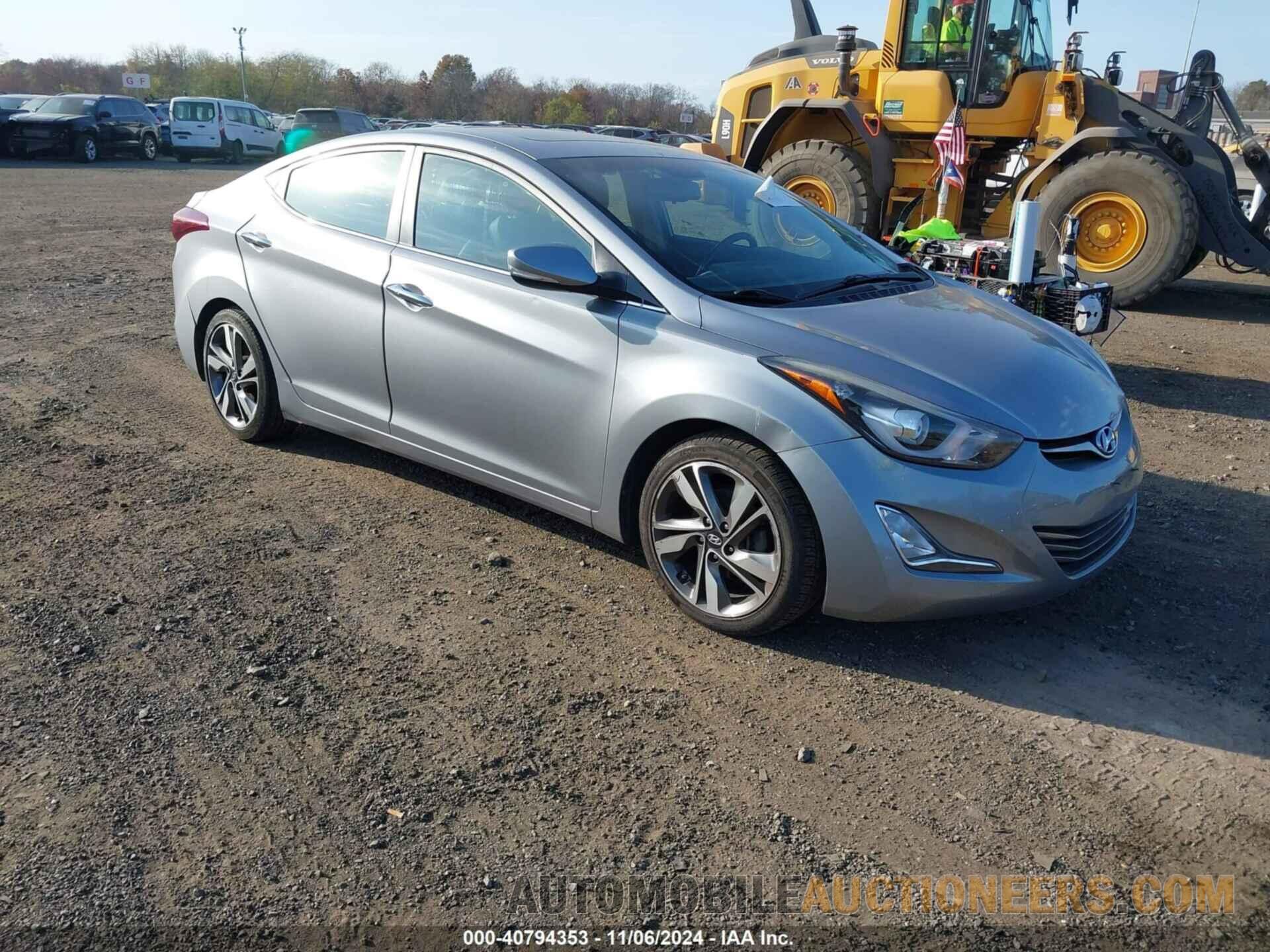 5NPDH4AE5FH557302 HYUNDAI ELANTRA 2015