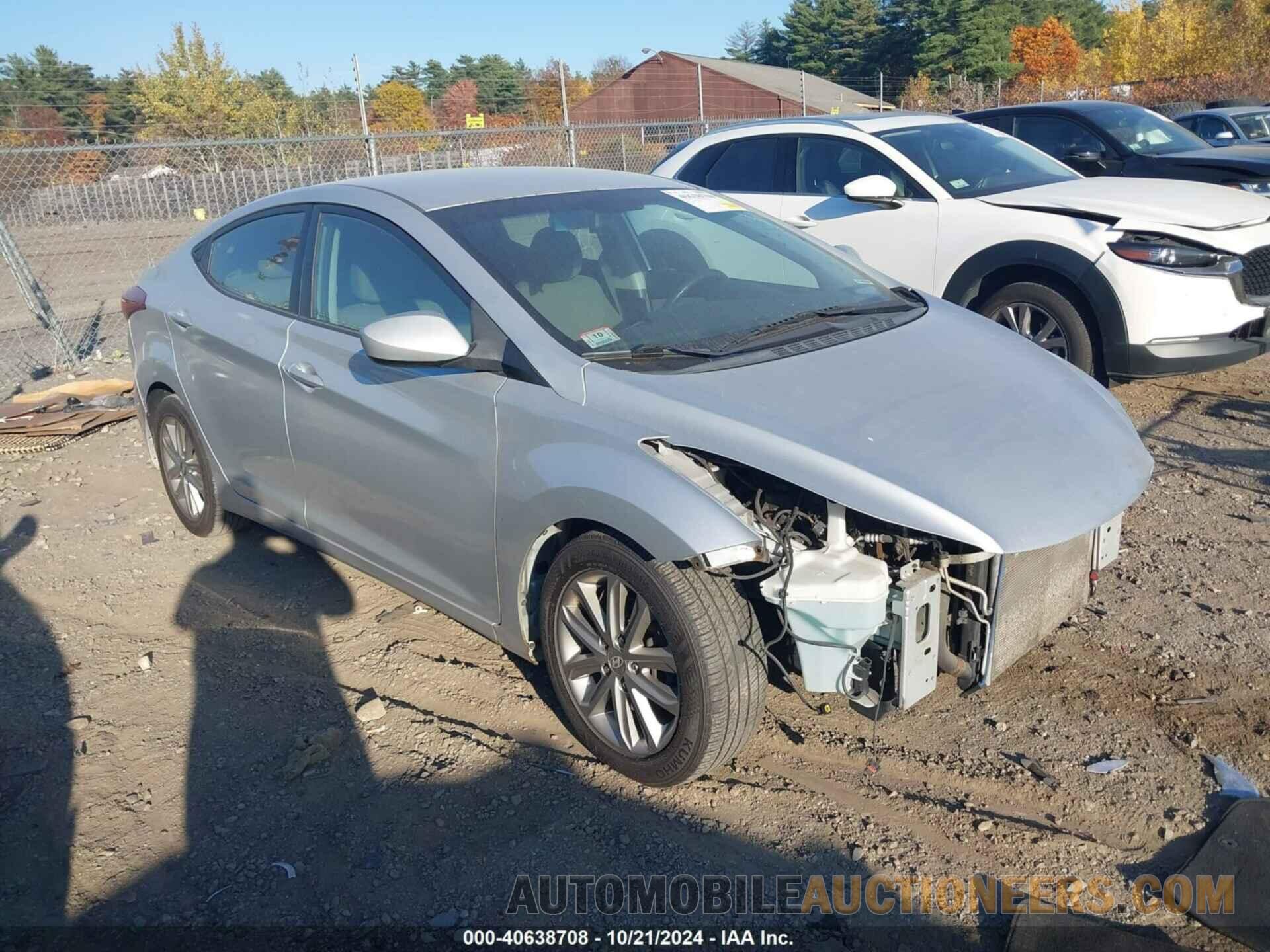 5NPDH4AE5FH571765 HYUNDAI ELANTRA 2015