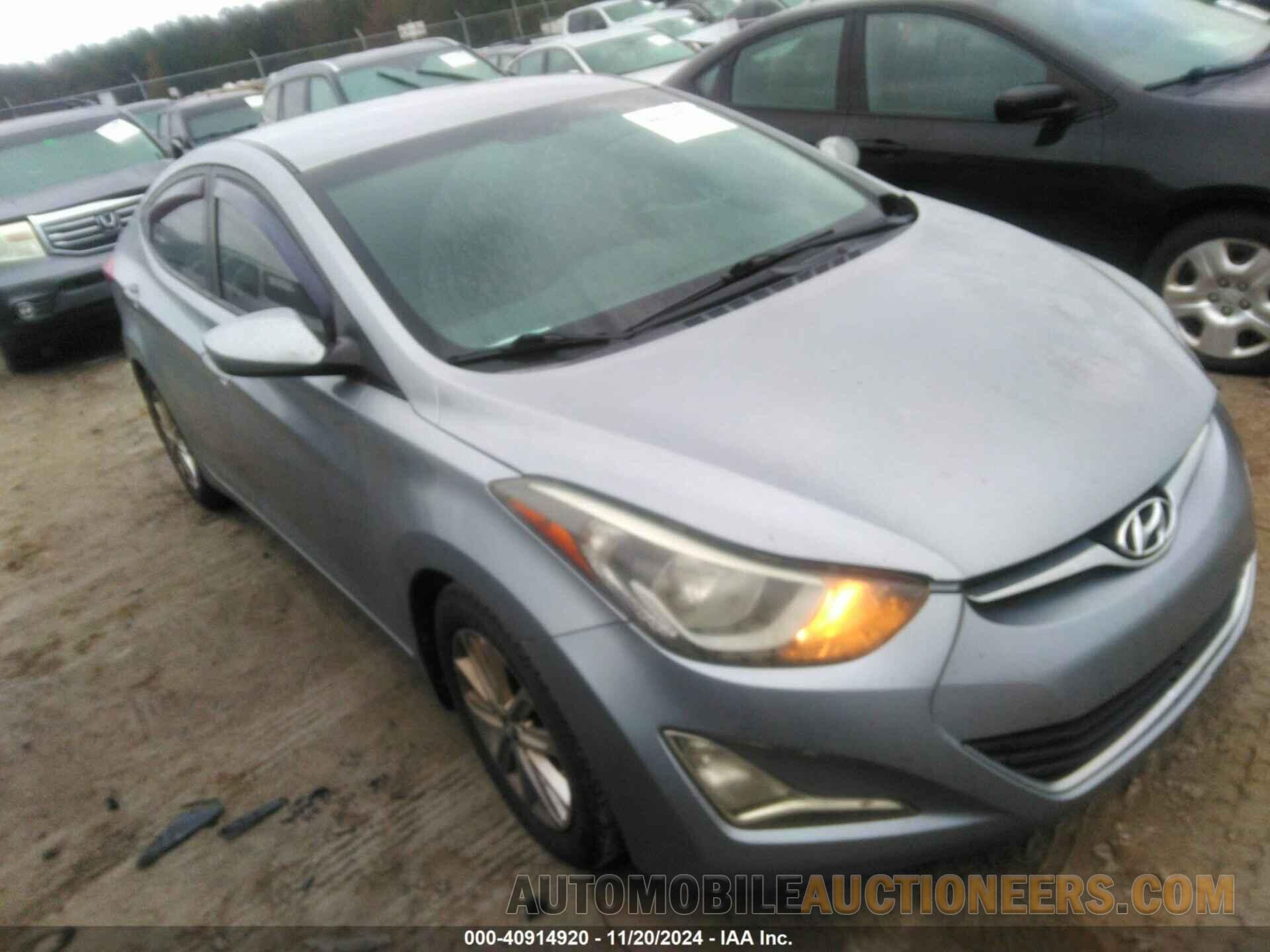 5NPDH4AE5FH573130 HYUNDAI ELANTRA 2015