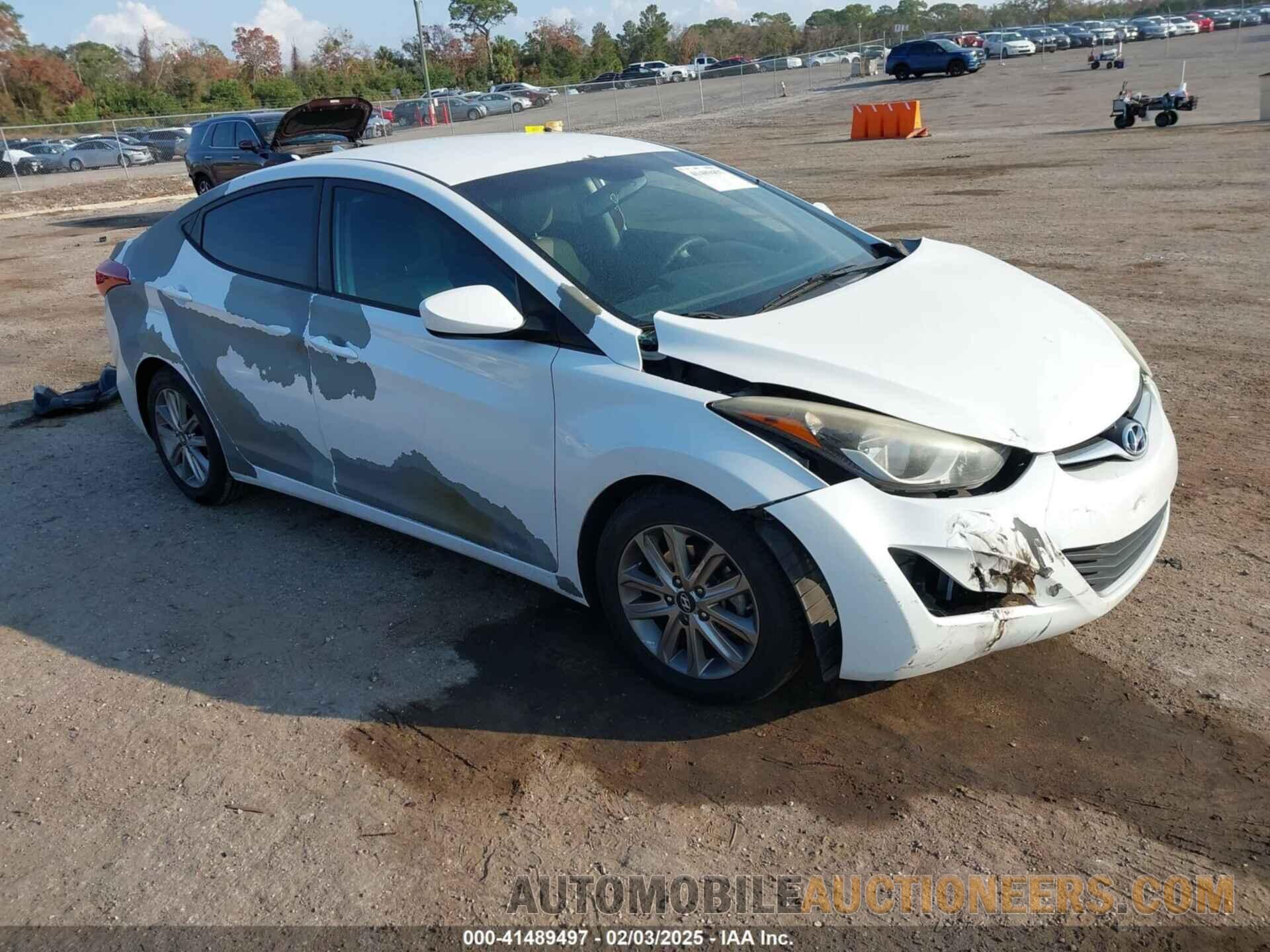 5NPDH4AE5FH576013 HYUNDAI ELANTRA 2015