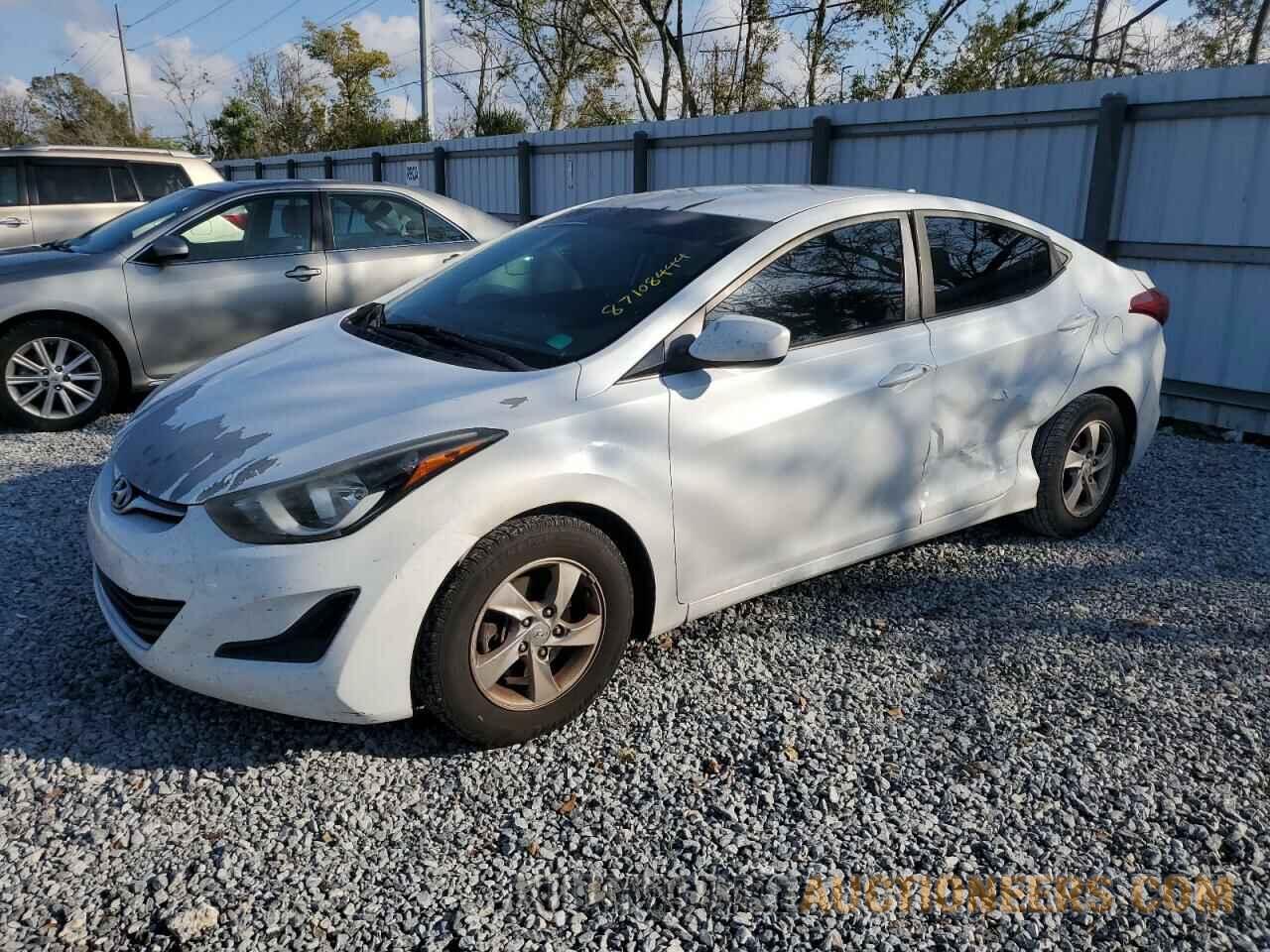 5NPDH4AE5FH583608 HYUNDAI ELANTRA 2015