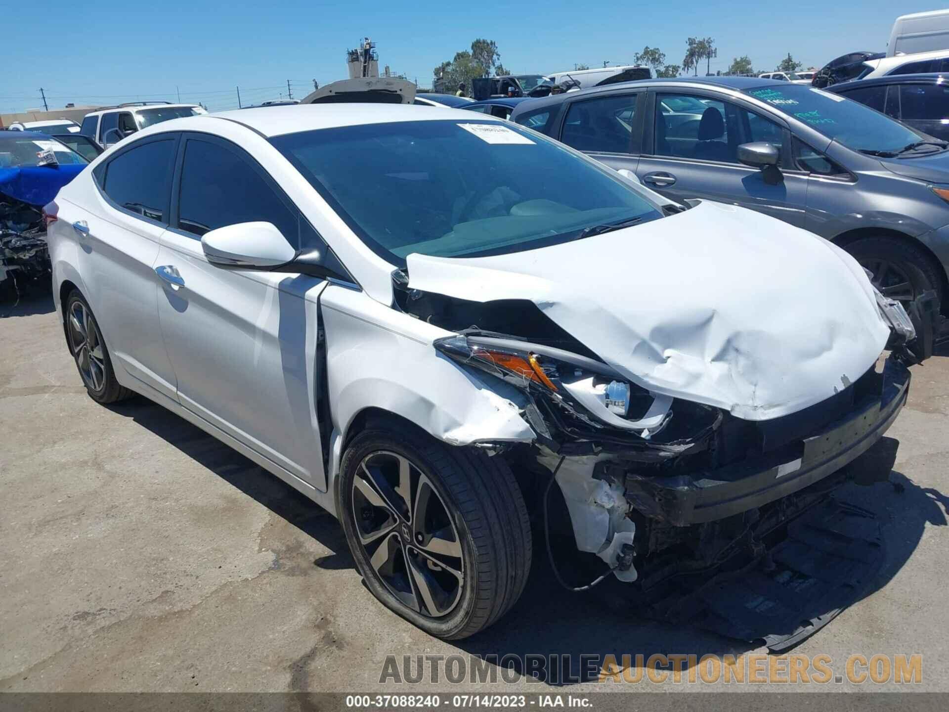 5NPDH4AE5FH586671 HYUNDAI ELANTRA 2015