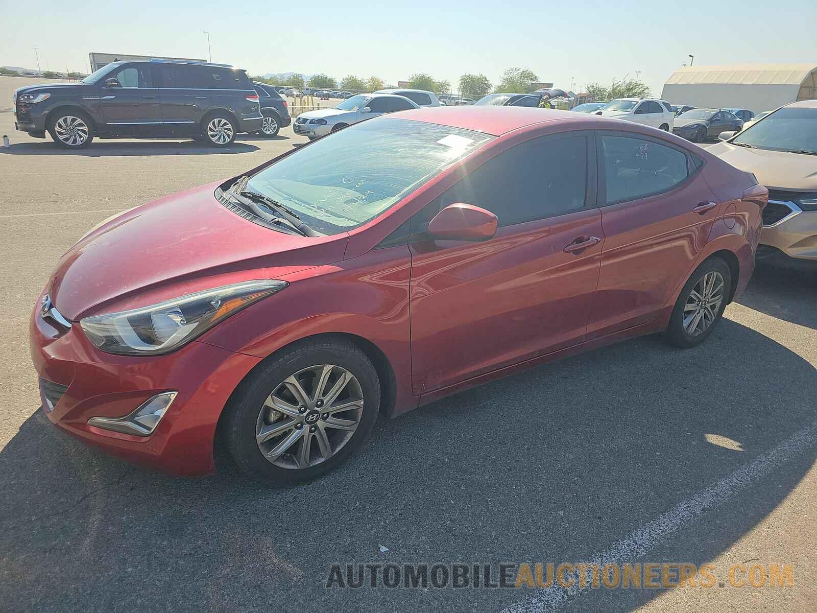 5NPDH4AE5FH588792 Hyundai Elantra SE 2015