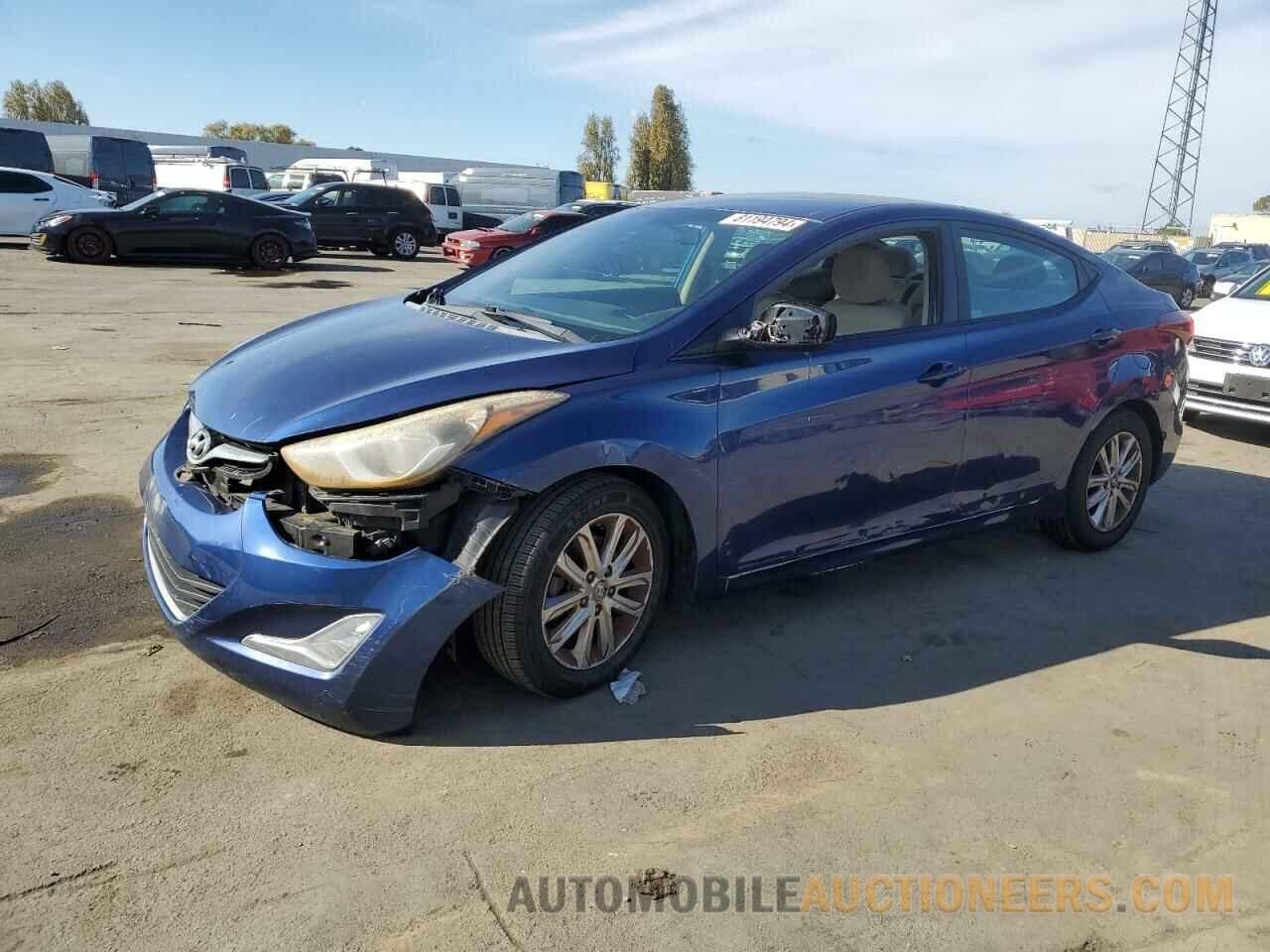 5NPDH4AE5FH589697 HYUNDAI ELANTRA 2015