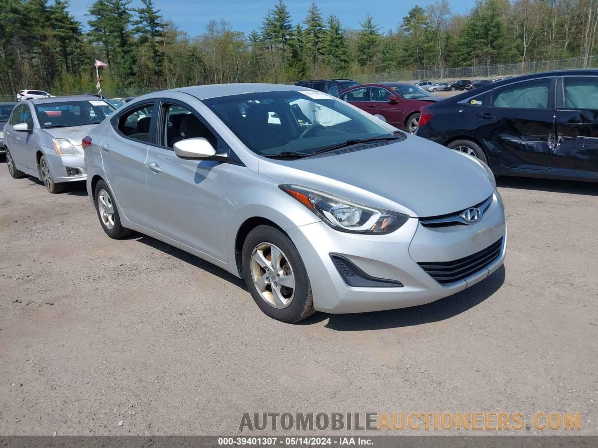 5NPDH4AE5FH608460 HYUNDAI ELANTRA 2015