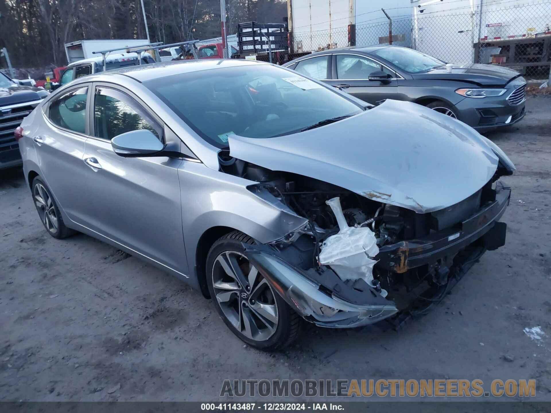 5NPDH4AE5FH622827 HYUNDAI ELANTRA 2015