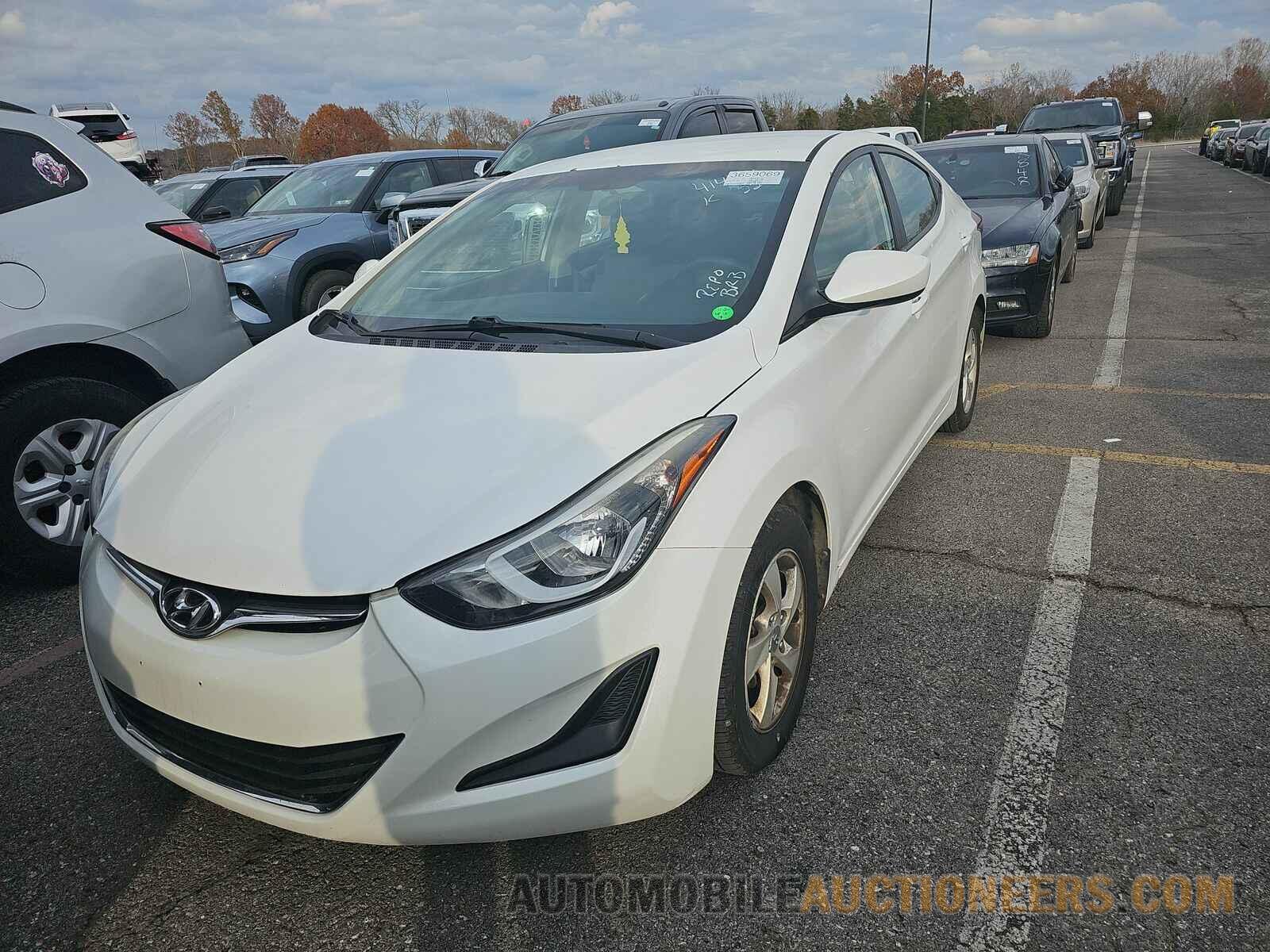 5NPDH4AE5FH633407 Hyundai Elantra SE 2015