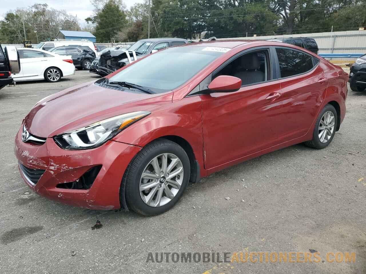 5NPDH4AE5FH633777 HYUNDAI ELANTRA 2015