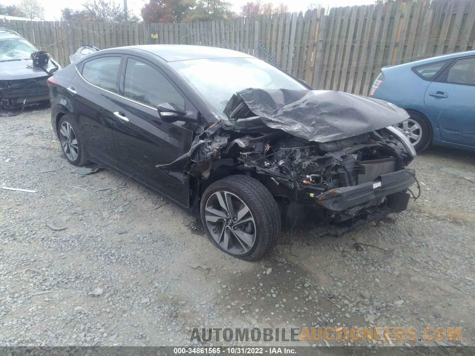 5NPDH4AE5FH642625 HYUNDAI ELANTRA 2015